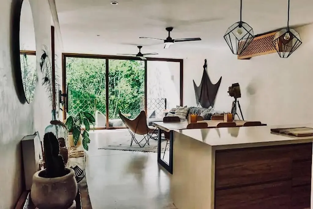Ferienwohnung Jungle Lounge Barefoot Luxury 3Br Two Level Penthouse With Pool In Luum Zama Tulum Apartment
