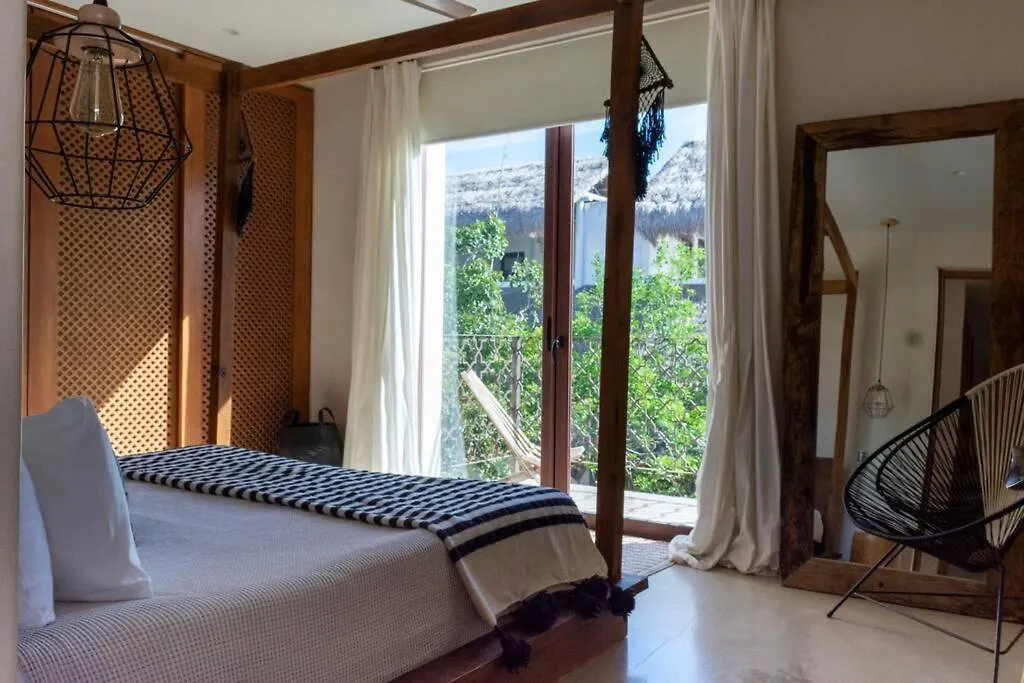 Ferienwohnung Jungle Lounge Barefoot Luxury 3Br Two Level Penthouse With Pool In Luum Zama Tulum Apartment