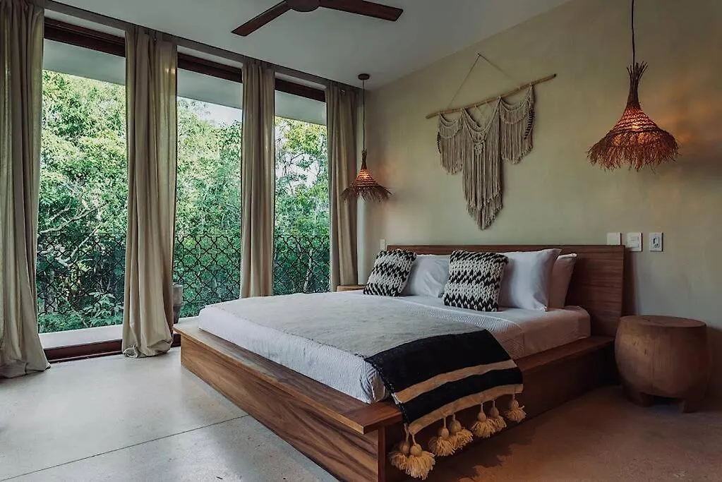 Apartment Ferienwohnung Jungle Lounge Barefoot Luxury 3Br Two Level Penthouse With Pool In Luum Zama Tulum Mexiko