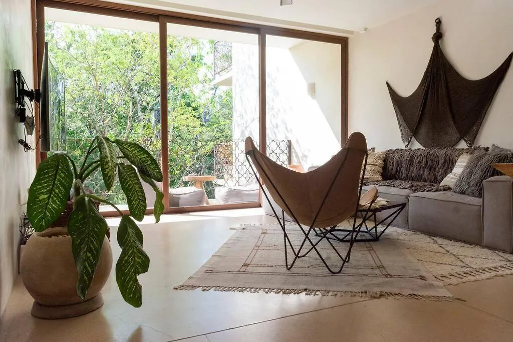 Ferienwohnung Jungle Lounge Barefoot Luxury 3Br Two Level Penthouse With Pool In Luum Zama Tulum Apartment